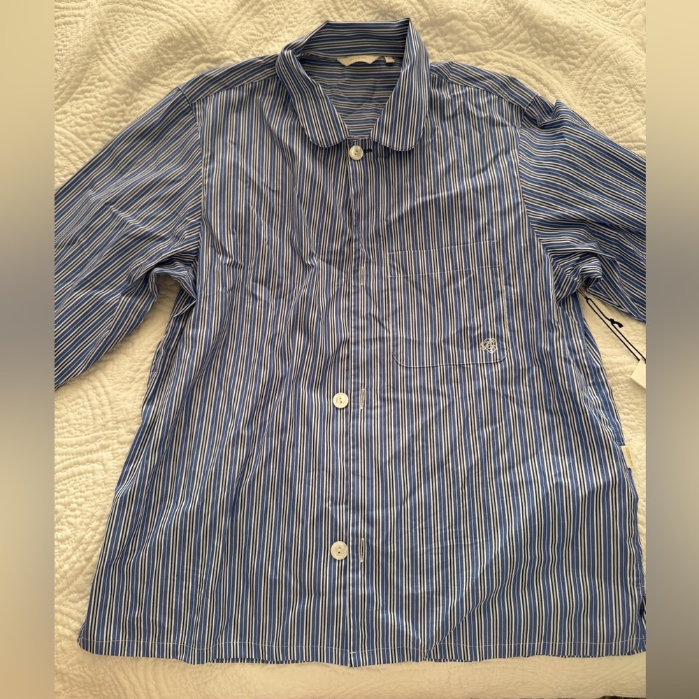 AIME LEON DORE pajama shirt size Small NWT